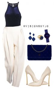 White pants outfits - how to style white pants